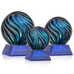 Malton Award On Sheffield Base - Blue