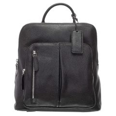 Mancini Leather Pebbled Brigette Backpack