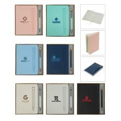 Manhattan Ii Gift Set W/ Magnetic Journal & Recycled Pen