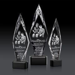 Manilow Award On Paragon Base 3D - Black