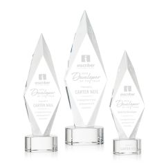 Manilow Award On Paragon Base - Clear