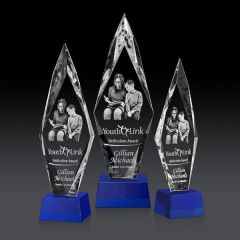 Manilow Award On Robson Base 3D - Blue