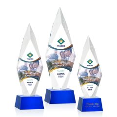 Manilow Vividprint Award On Robson Base - Blue
