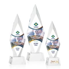 Manilow Vividprint Award On Robson Base - Clear