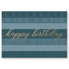 Many Birthday Wishes - Greeting Card