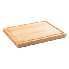 Maple Cutting Board With Juice Groove and Handle
