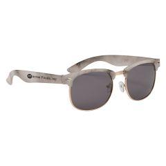 Marbled Panama Sunglasses 