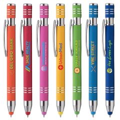 Marin Softy W/ Stylus - Full Color- Full Color Metal Pen