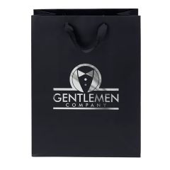 Mary- Ribbon-Handle Matte Eurotote - Foil Print