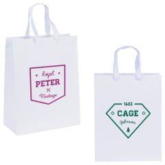 Mary- Ribbon-Handle Matte Eurotote - Dynamic Color