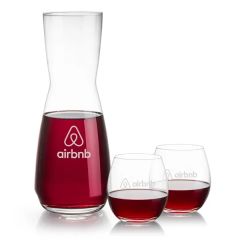 Mason Carafe & Redmond Stemless Wine