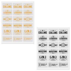 Matte Clear Laser Labels