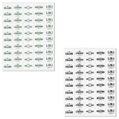 Matte Clear Laser Labels