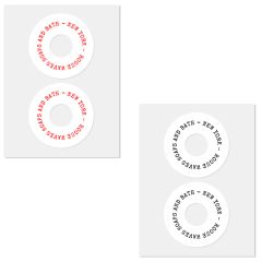 Matte Clear Laser Labels