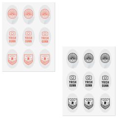 Matte Clear Laser Labels