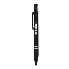 Matte Finish Click Metal Ballpoint Pen W/Chrome Engraving