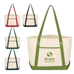 Medium Canvas Tote For Sailing