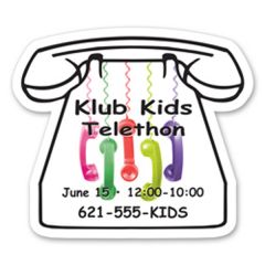 Medium Telephone Magnet