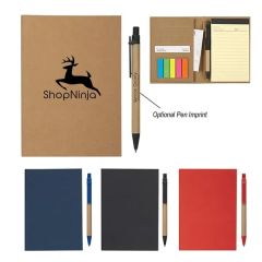 Meetingmate Notebook With Pen and Sticky Flags