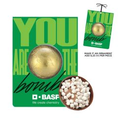Mega Hot Chocolate Bomb Billboard Card W/ Foil