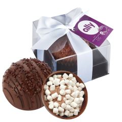 Mega Hot Chocolate Bomb W/ Hang Tag - Milk and Dark Delight