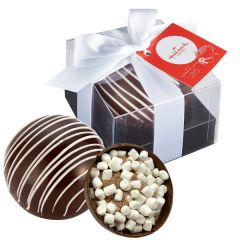 Mega Hot Chocolate Bomb With Hang Tag - Dark