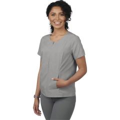 Melange Ultra-Light Full-Zip Tunic