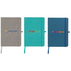 Melville 5.8 Inch  X 8.3 Inch  Rpet Notebook - Colorjet