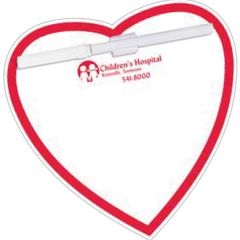 Memo Board Heart W/ Mag