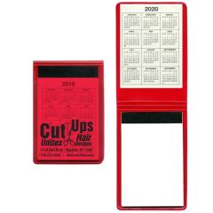Memo Books With 100-Page Pad - Translucent Vinyl Colors