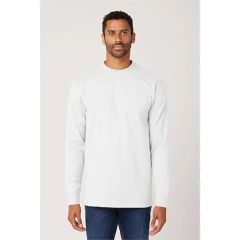 Men's Heavyweight Long Sleeve T-Shirt by Cotton Heritage