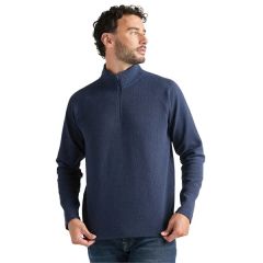 Men's Texturknit Quarter Zip Pullover