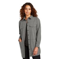 Mercer+mettle Women's Long Sleeve Twill Overshirt