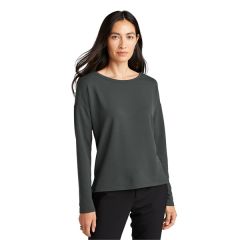 Mercermettle Women's Stretch Drop Shoulder Pullover