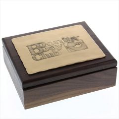 Mercer Small Wood and Metal Keepsake Box