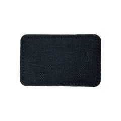 Meret Medium Blank Black Patch - Qty 10