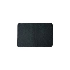 Meret Small Blank Black Patch - Qty 10