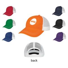 Mesh Cap With Contrast Stitch 