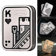 Metal Poker Fidget Slider Toys