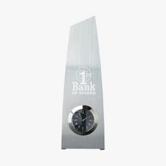 Metal Trophy Clock