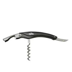 Metal Wine Opener With Corkscrew & Knife