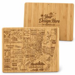 Miami City Life Bamboo Cutting & Serving Board