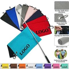 Microfiber Fabric Clip Golf Towels