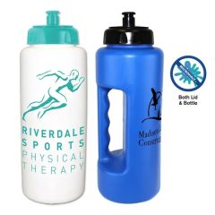 Microhalt 32 Oz Grip Bottle With Push 'n Pull Cap