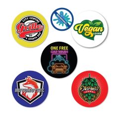 Microhalt Plastic Token, Full Color Digital