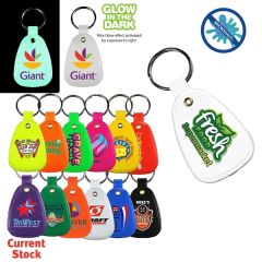 Microhalt Western Saddle Key Tag, Full Color Digital