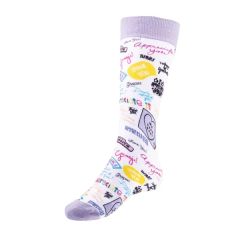 Mid-Calf Dtg Cotton Socks