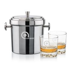 Milano Ice Bucket & Cassidy On-The-Rocks Set