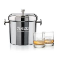 Milano Ice Bucket & Chelsea On-The-Rocks Set