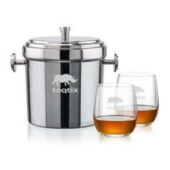 Milano Ice Bucket & Gibson On-The-Rocks Set